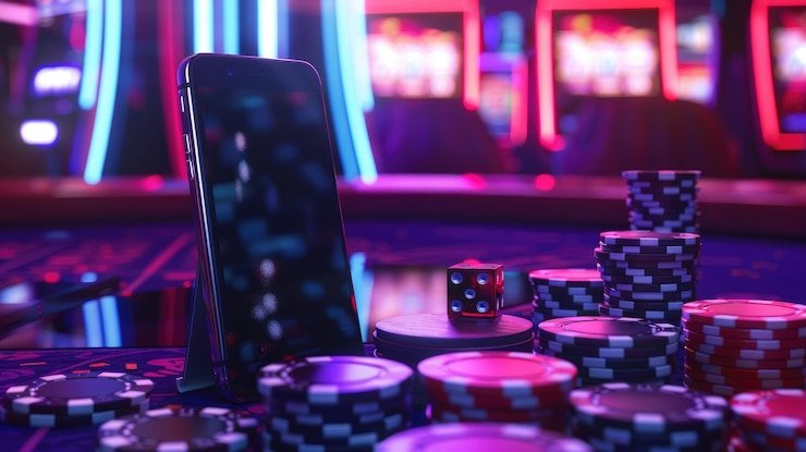 Ilustrasi keamanan akun pengguna slot online dengan enkripsi dan autentikasi dua langkah